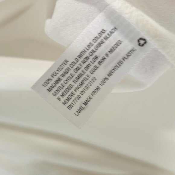 a new day Cream V Neck Flowy Tank Top - Picture 4 of 6